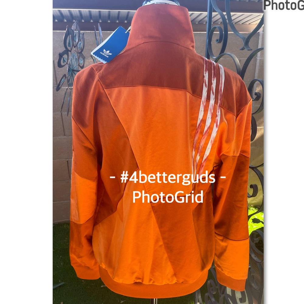 New Adidas Danielle Cathari Collab Track Jacket Firebird Burnt Orange XS Rare - Picture 12 of 16
